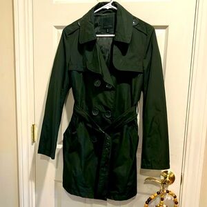Windbreaker Pea Coat with Belt